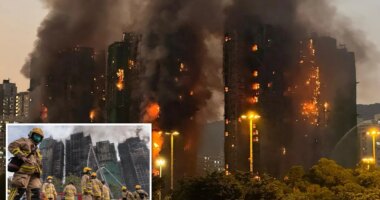 Hong Kong firefighters make final search for survivors after devastating apartment tower blaze kills 94