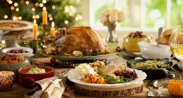 How many calories are in the average thanksgiving dinner?