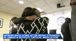 Hurricane Melissa Jamaica: Trinette Britt-Johnson, of Rich Township, IL, returns home after days without kidney transplant meds