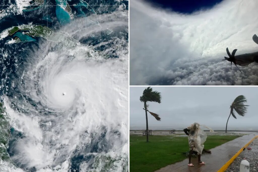 Hurricane Melissa NOAA recorded record breaking 252 mph wind reading during category 5 storm