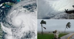 Hurricane Melissa NOAA recorded record breaking 252 mph wind reading during category 5 storm