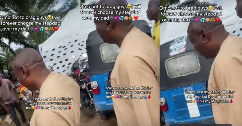 “I will forever choose my stepdad over my dad”- Lady proudly declares