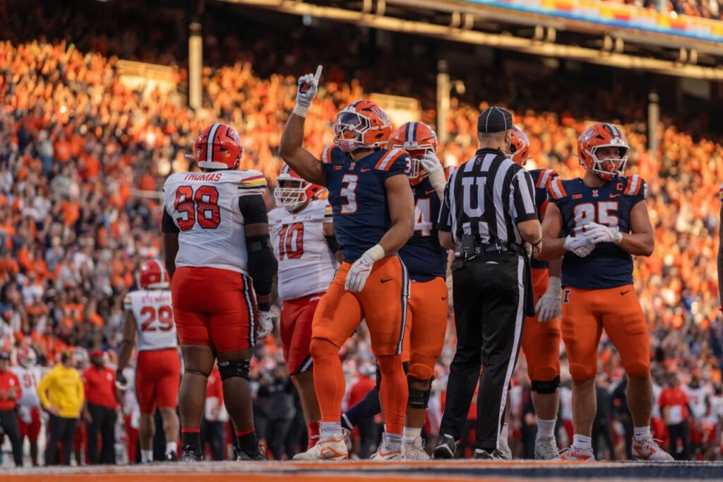 Illini make season debut in College Football Playoff Rankings