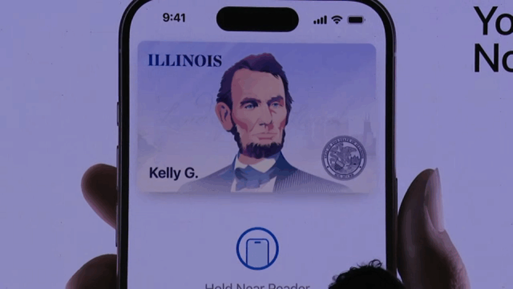 Illinois Mobile ID: IL-issued driver's license or state ID can be added to Apple Wallet; works at TSA, airports