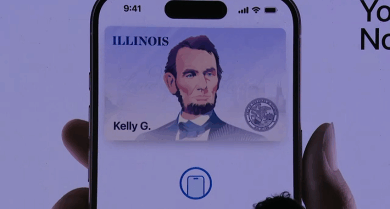 Illinois Mobile ID: IL-issued driver's license or state ID can be added to Apple Wallet; works at TSA, airports