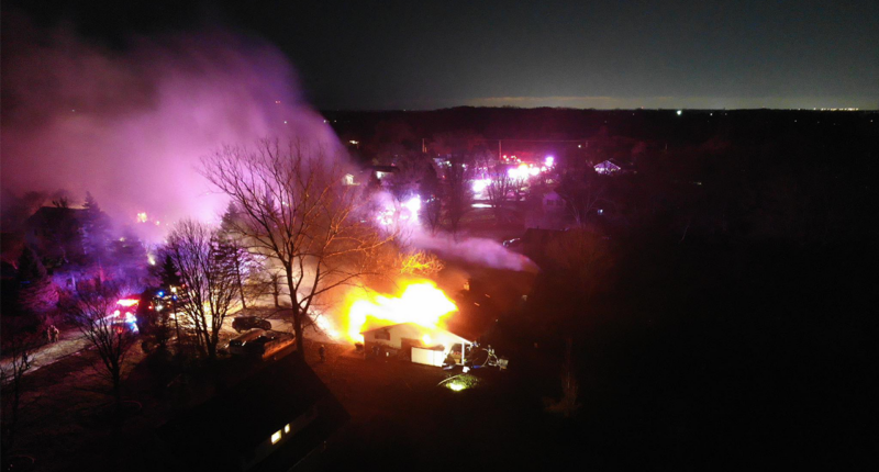 Illinois man charged with arson after allegedly setting home ablaze on Thanksgiving