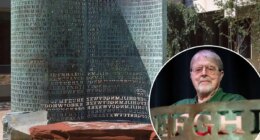 Info to solve final secret message at CIA's Kryptos sculpture sells for nearly $1M
