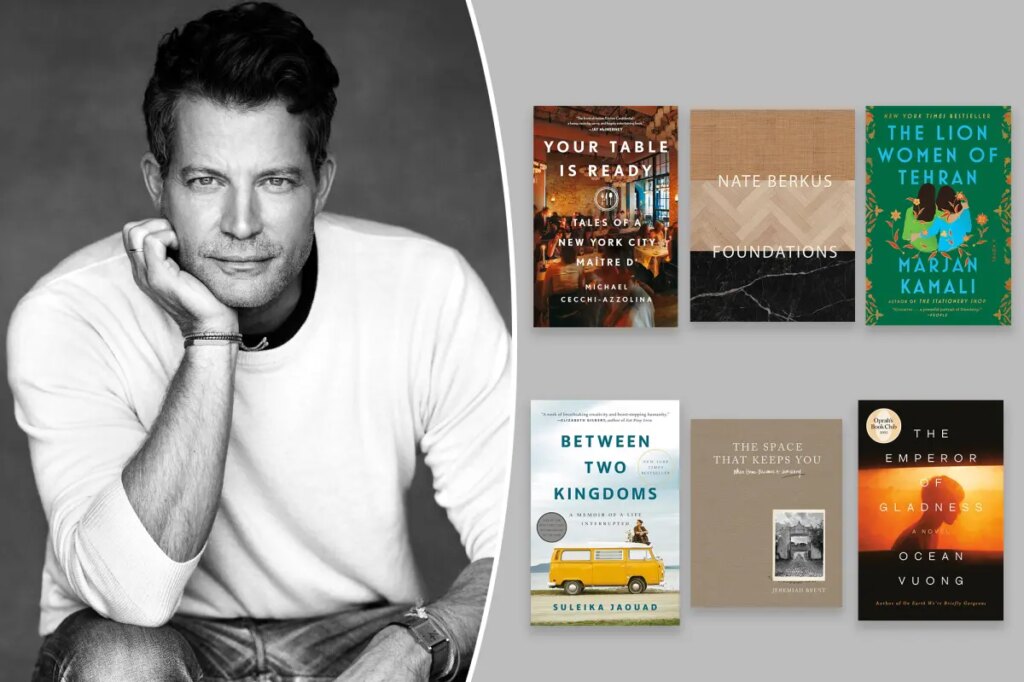 Interior designer Nate Berkus shares his six favorite books