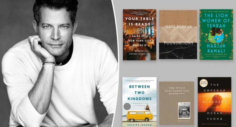 Interior designer Nate Berkus shares his six favorite books