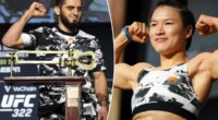 Islam Makhachev, Zhang Weili seek spots in exclusive club at UFC 322