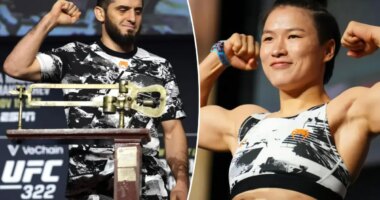 Islam Makhachev, Zhang Weili seek spots in exclusive club at UFC 322
