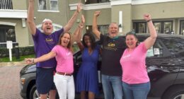 'It's life-changing': Single mother battling cancer gets new car from Lone Warrior Foundation