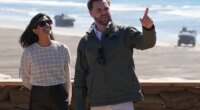 FILE - Vice President JD Vance, right, and second lady Usha Vance watch a demonstration by Marines during activities to mark the upcoming Marine Corps