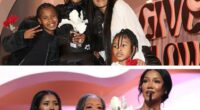 JHENÉ AIKO AND TEYANA TAYLOR BRING THEIR KIDS TO FEMME IT FORWARD’S GIVE HER FLOWHERS GALA