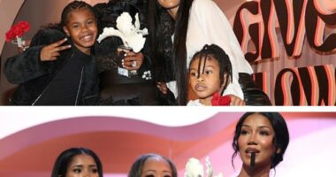 JHENÉ AIKO AND TEYANA TAYLOR BRING THEIR KIDS TO FEMME IT FORWARD’S GIVE HER FLOWHERS GALA