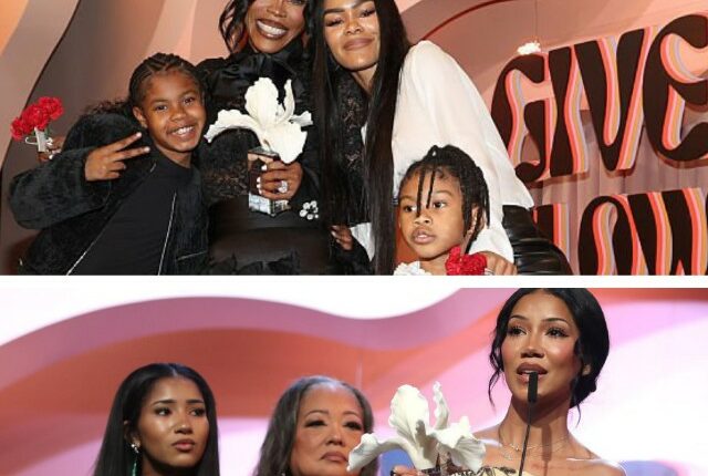JHENÉ AIKO AND TEYANA TAYLOR BRING THEIR KIDS TO FEMME IT FORWARD’S GIVE HER FLOWHERS GALA
