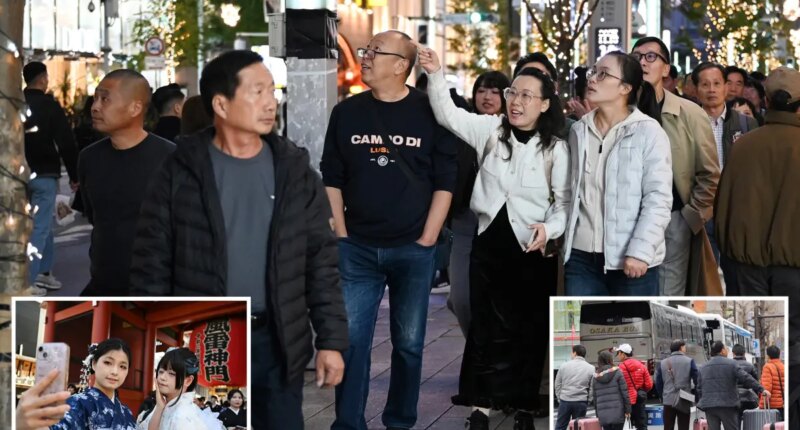 Japan warns citizens in China about safety amid diplomatic dispute