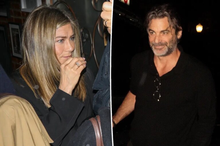 Jennifer Aniston and Beau Jim Curtis Enjoy Double Date Night in Los Angeles