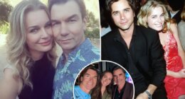 Jerry O’Connell and John Stamos finally bury the hatchet in years-long feud over Rebecca Romijn
