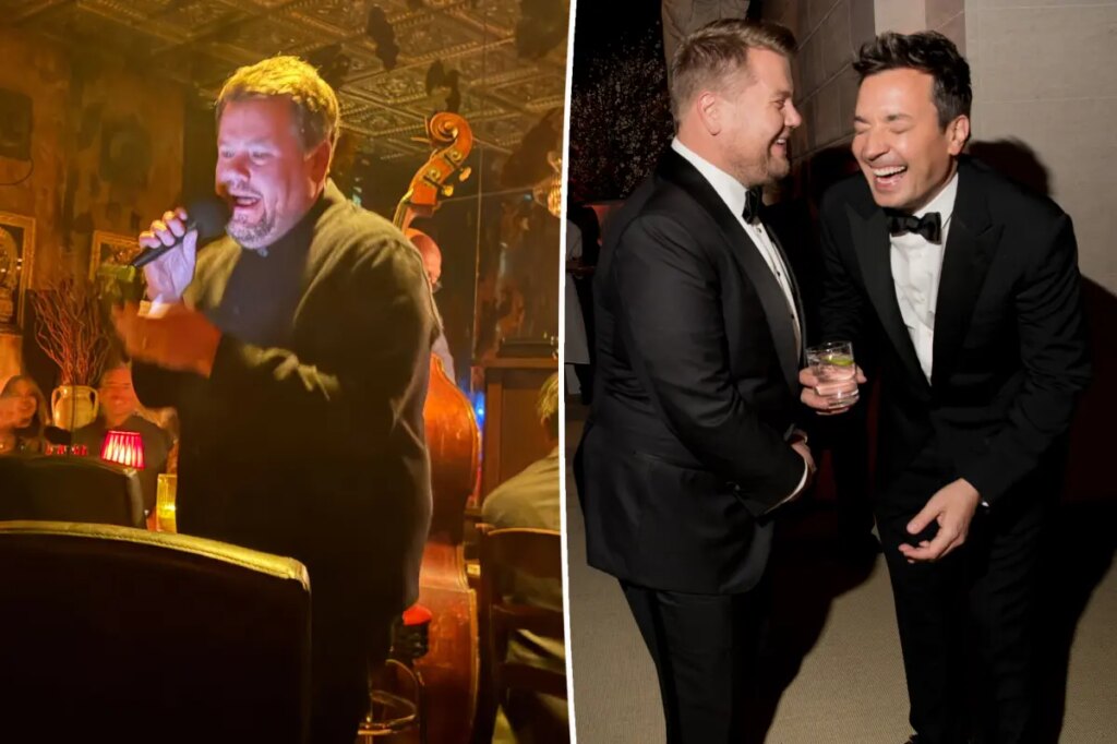Jimmy Fallon, James Corden croon Sinatra and Bennett tunes