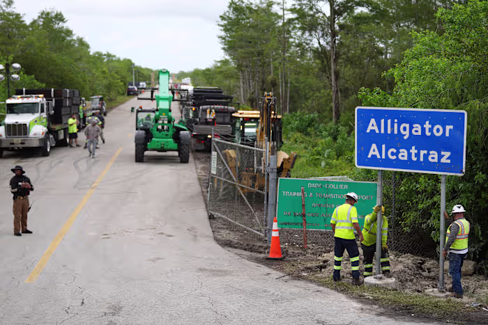 Judge seeks settlement in 'Alligator Alcatraz' civil rights lawsuit