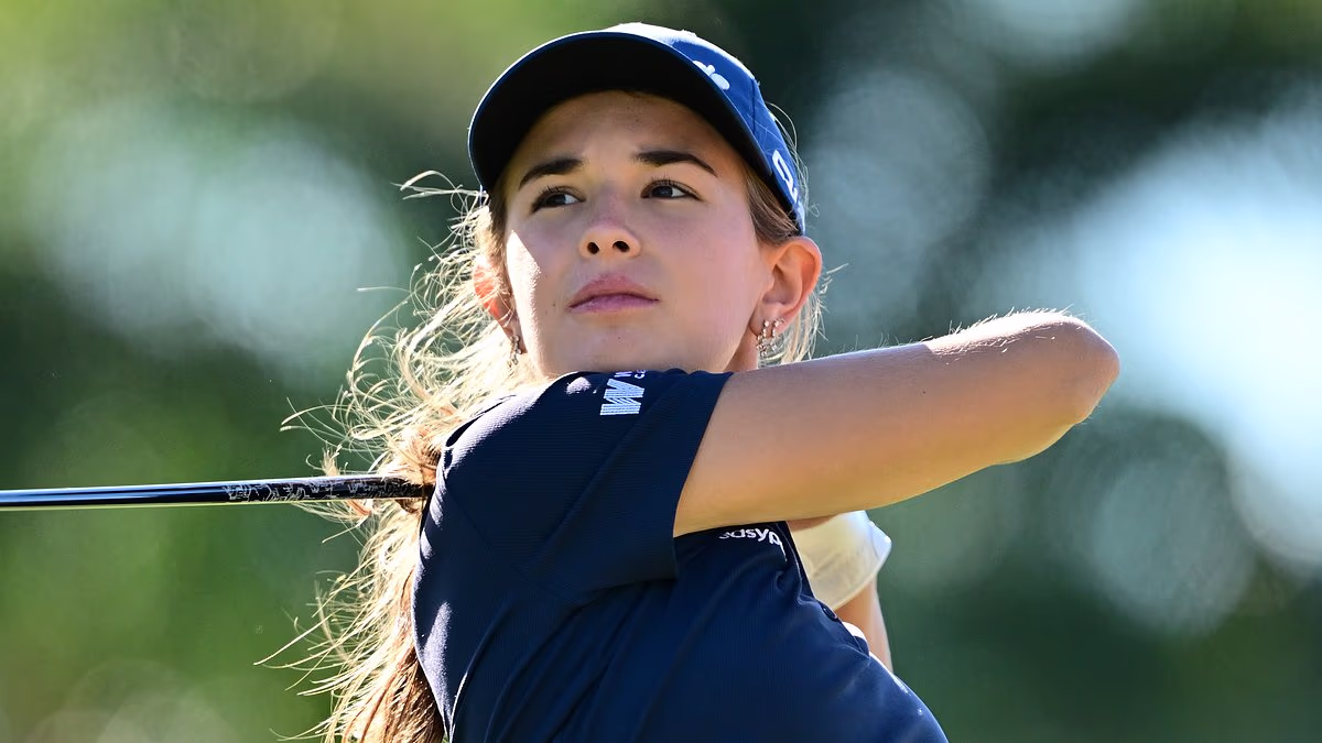 Kai Trump may be the LPGA headliner but she was out of her depth