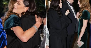 Kate Middleton, Jessie J share emotional hug over cancer journeys