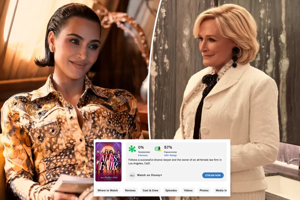 Kim Kardashian's 'All's Fair' is a train wreck — Sarah Paulson, Glenn Close don't help