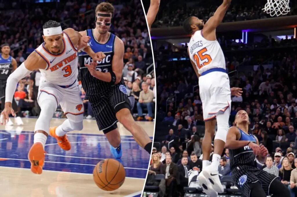 Knicks' Mike Brown benches Mikal Bridges, Josh Hart in fourth quarter