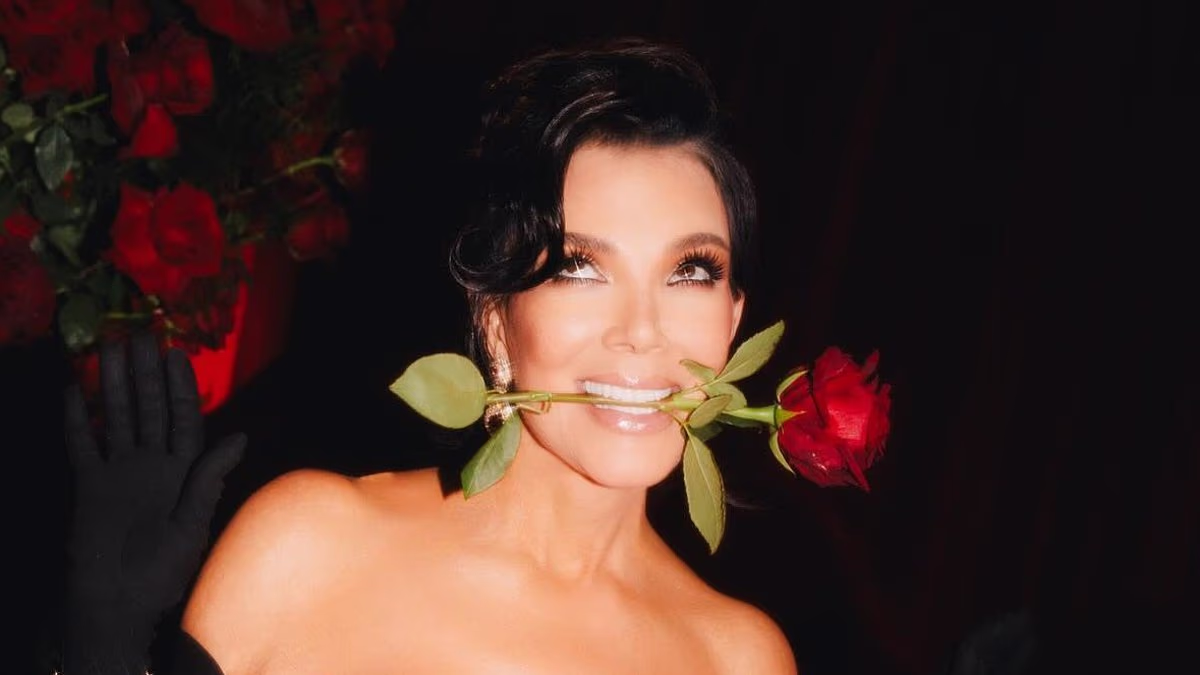 Kris Jenner brandishes a pistol at her wild 70th birthday bash