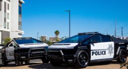 Las Vegas police roll out Tesla Cybertrucks worth up to $115K each after donation from tech billionaire