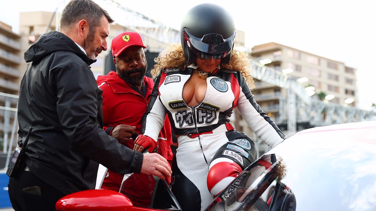 Lewis Hamilton takes Beyonce on hot lap in Las Vegas as F1 WAGs stun