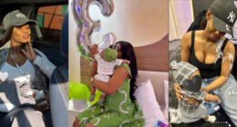 “Little Bundle Of Joy”- Priscilla Ojo Marks 3 Months With Baby Rakeem
