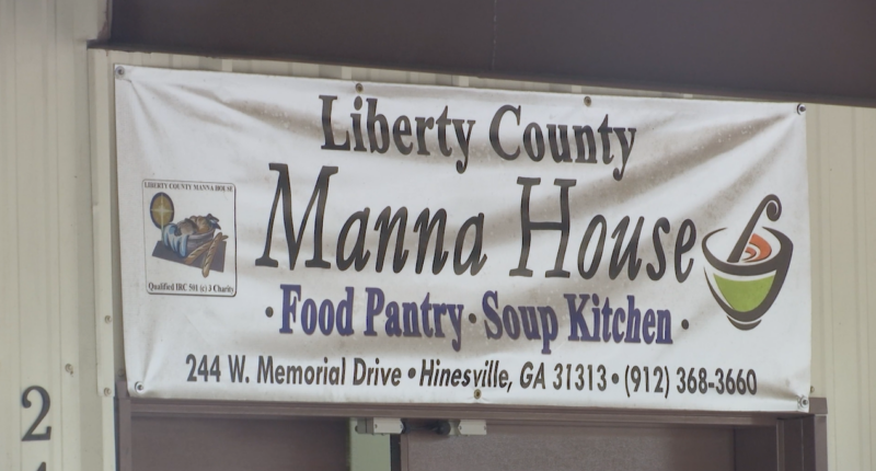 Local food bank spends day serving military families