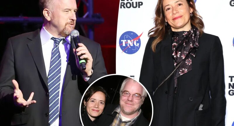 Louis C.K. spotted kissing Philip Seymour Hoffman’s ex
