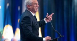 U.S. Secretary of Health and Human Services Robert F. Kennedy Jr. speaks during the Western Governors