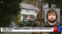 Man accused of killing dad has dark past, strangled woman