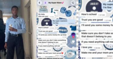 Man breaks down after reading messages his father sent him, posts it online