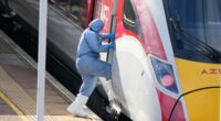 Man charged with attempted murder over train stabbing that wounded 11