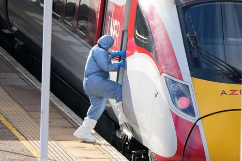 Man charged with attempted murder over train stabbing that wounded 11