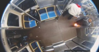 Man charged with terrorism after woman set on fire on Chicago train