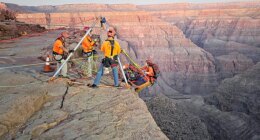 Man dies at Grand Canyon after slipping over edge, falling more than 100 feet, sheriff's office says