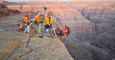 Man dies at Grand Canyon after slipping over edge, falling more than 100 feet, sheriff's office says