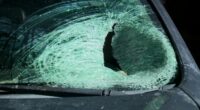 Man injured by frozen water balloon thrown through windshield