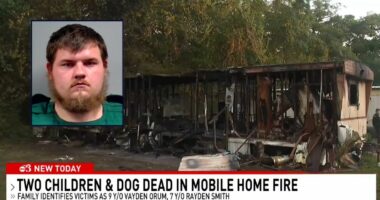 Man kills kids inside mobile home then sets it ablaze: Cops