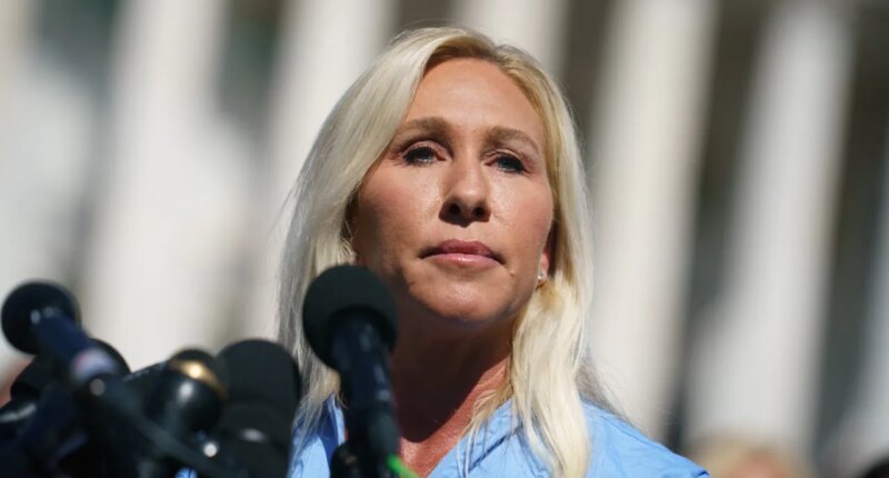 Marjorie Taylor Greene announces she is resigning from Congress