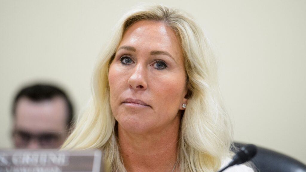 Marjorie Taylor Greene says she is resigning from Congress in January