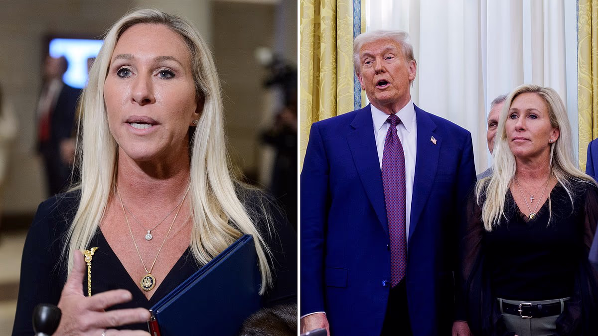 Marjorie Taylor Greene unveils new AFAO slogan to replace MAGA