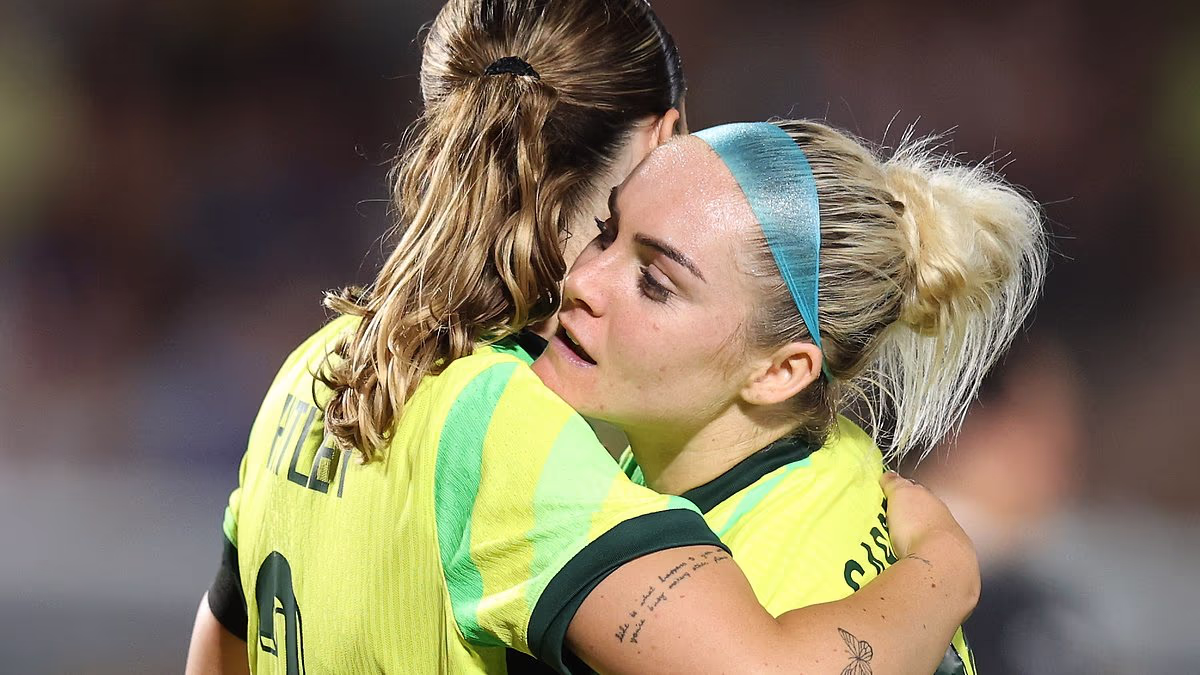 Matildas star's secret heartbreak as teammates pay tribute during gutsy performance against New Zealand