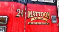 Mattoon firefighters put out shed fire within minutes